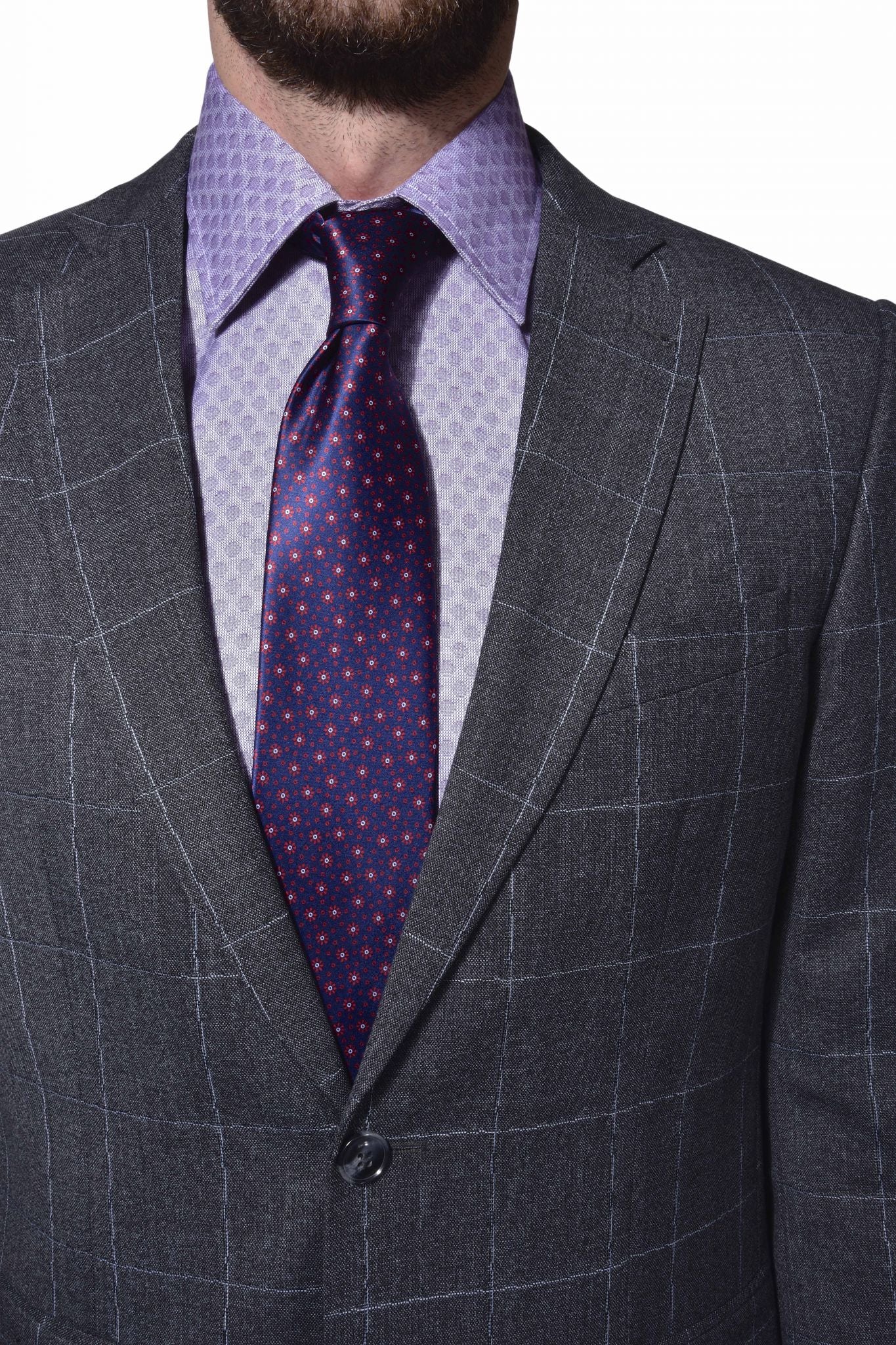 LIMITED EDITION grey wool suit