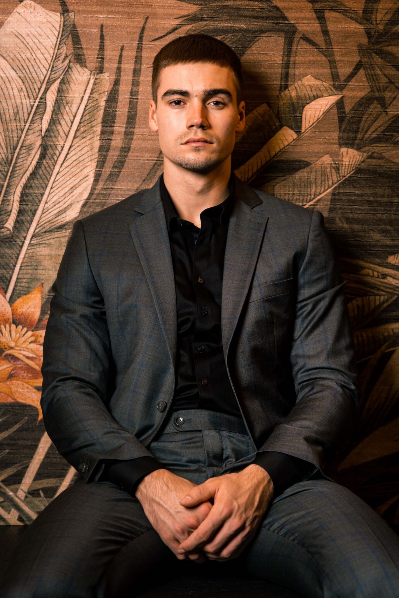 LIMITED EDITION Grey wool suit