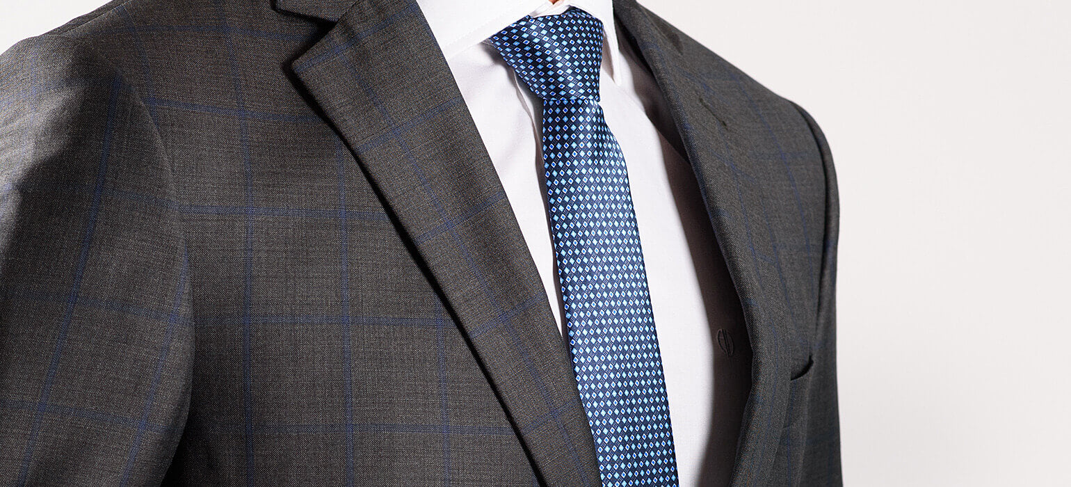 LIMITED EDITION Grey wool suit