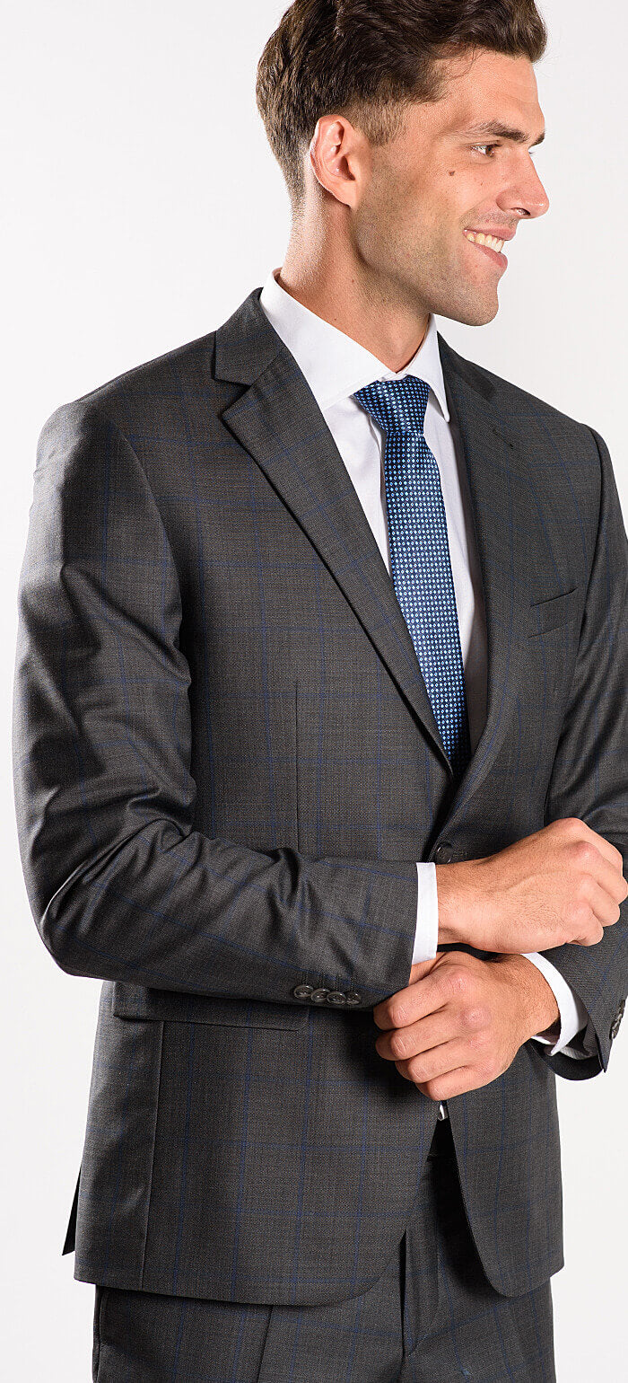 LIMITED EDITION Grey wool suit