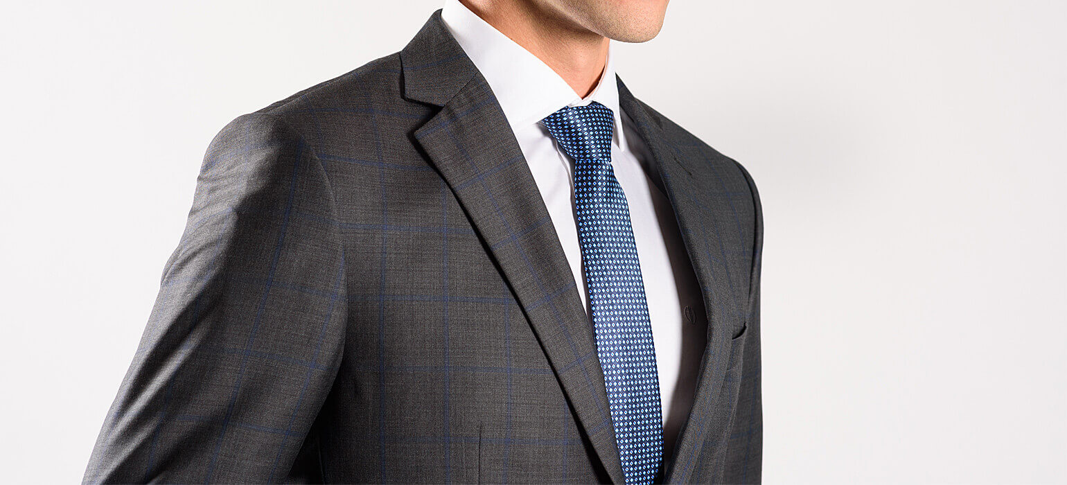 LIMITED EDITION Grey wool suit