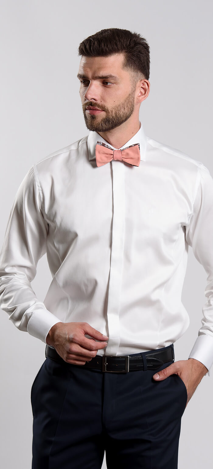 LIMITED EDITION formal Extra Slim Fit shirt in champagne color