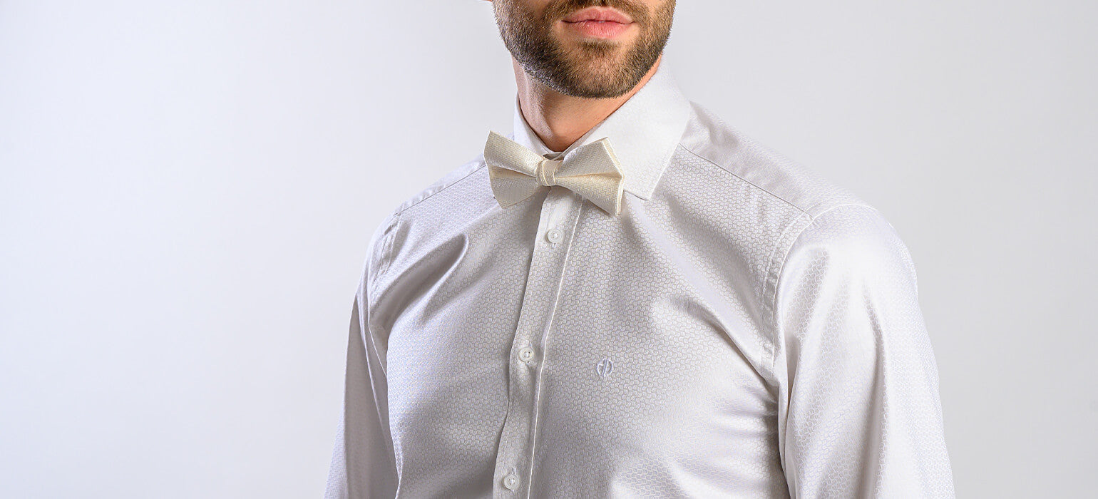 Buttery Extra Slim Fit Shirt with a Soft Wave Pattern