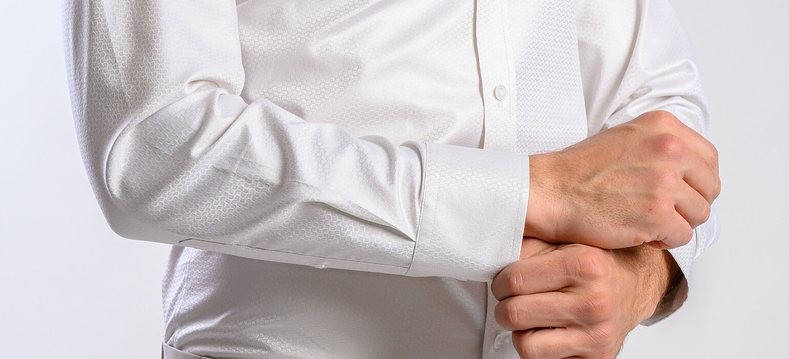 Buttery Extra Slim Fit Shirt with a Soft Wave Pattern