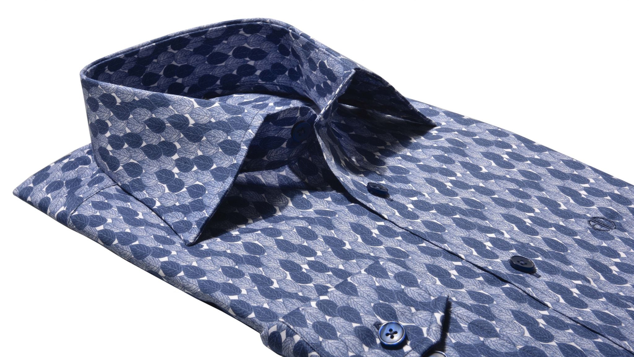 Blue Basic Extra Slim Fit Shirt