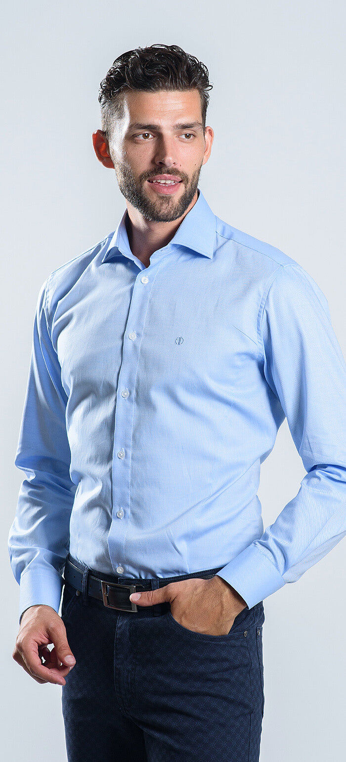 Blue Classic Fit Shirt