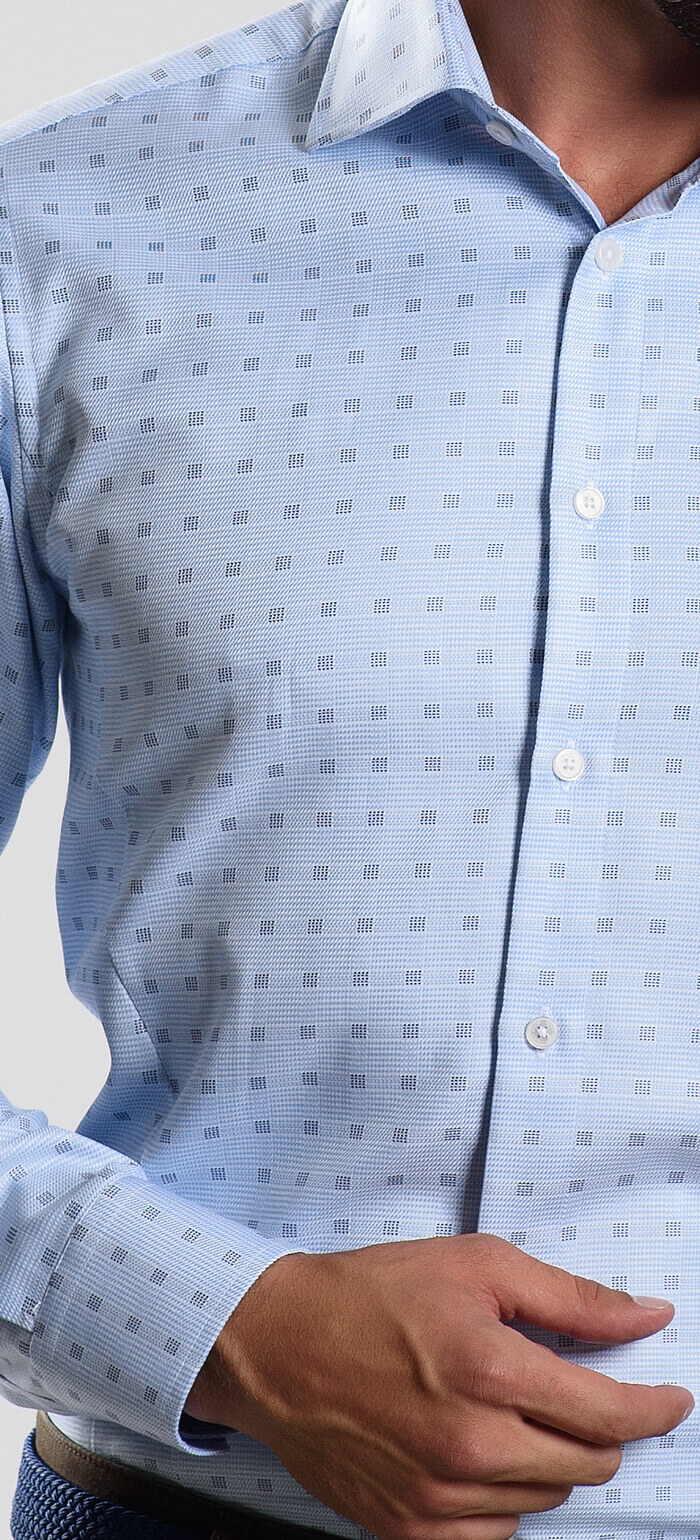 Blue Classic Fit Shirt