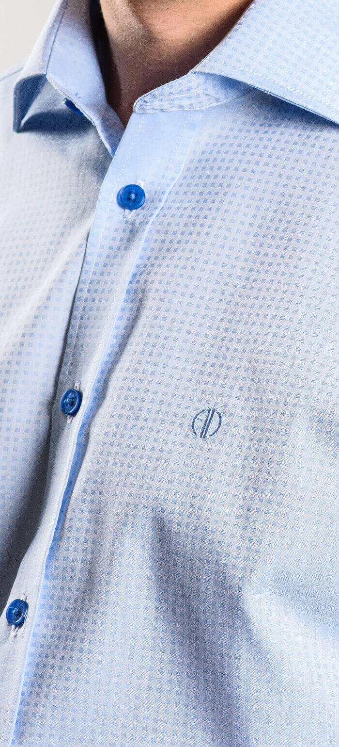 Blue Extra Slim Fit Business Shirt