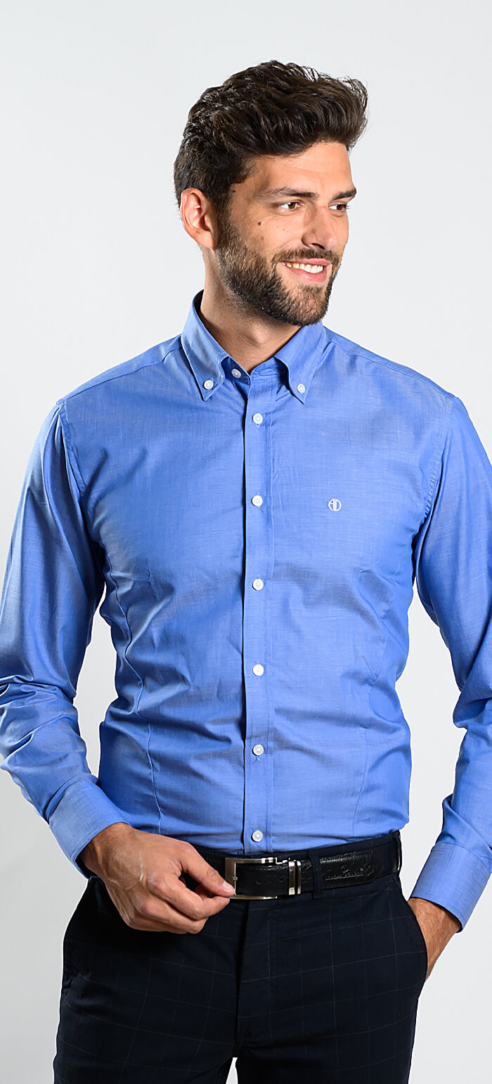 Blue Extra Slim Fit Shirt