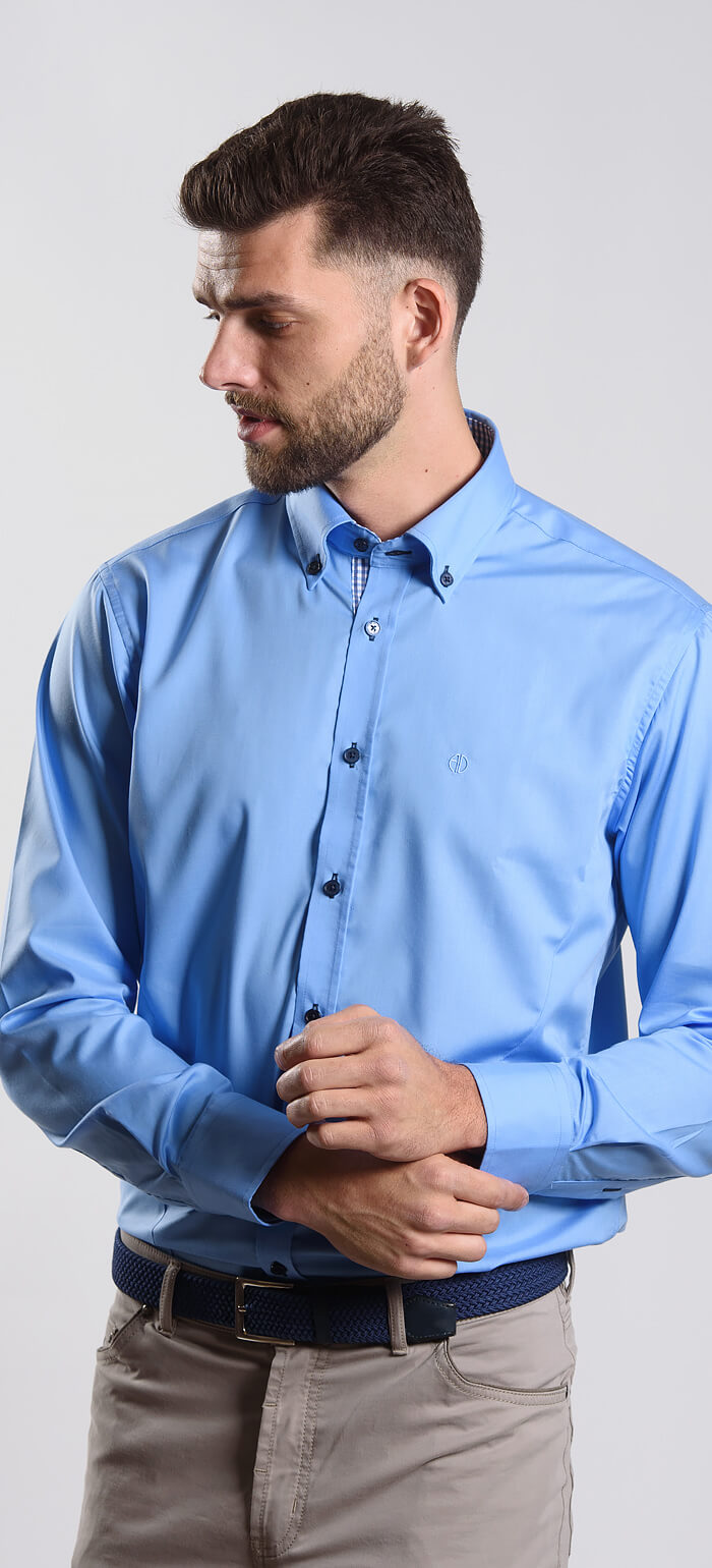 Blue Extra Slim Fit Shirt