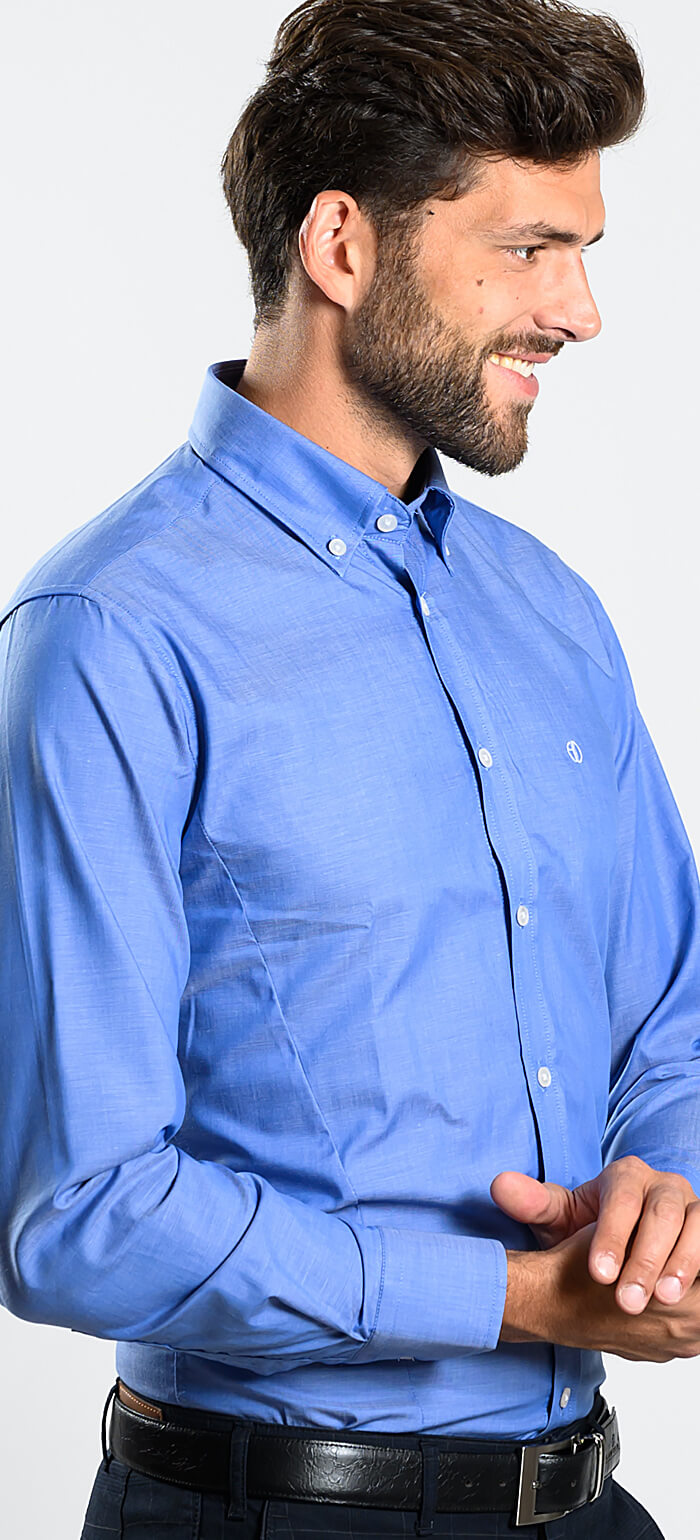 Blue Extra Slim Fit Shirt