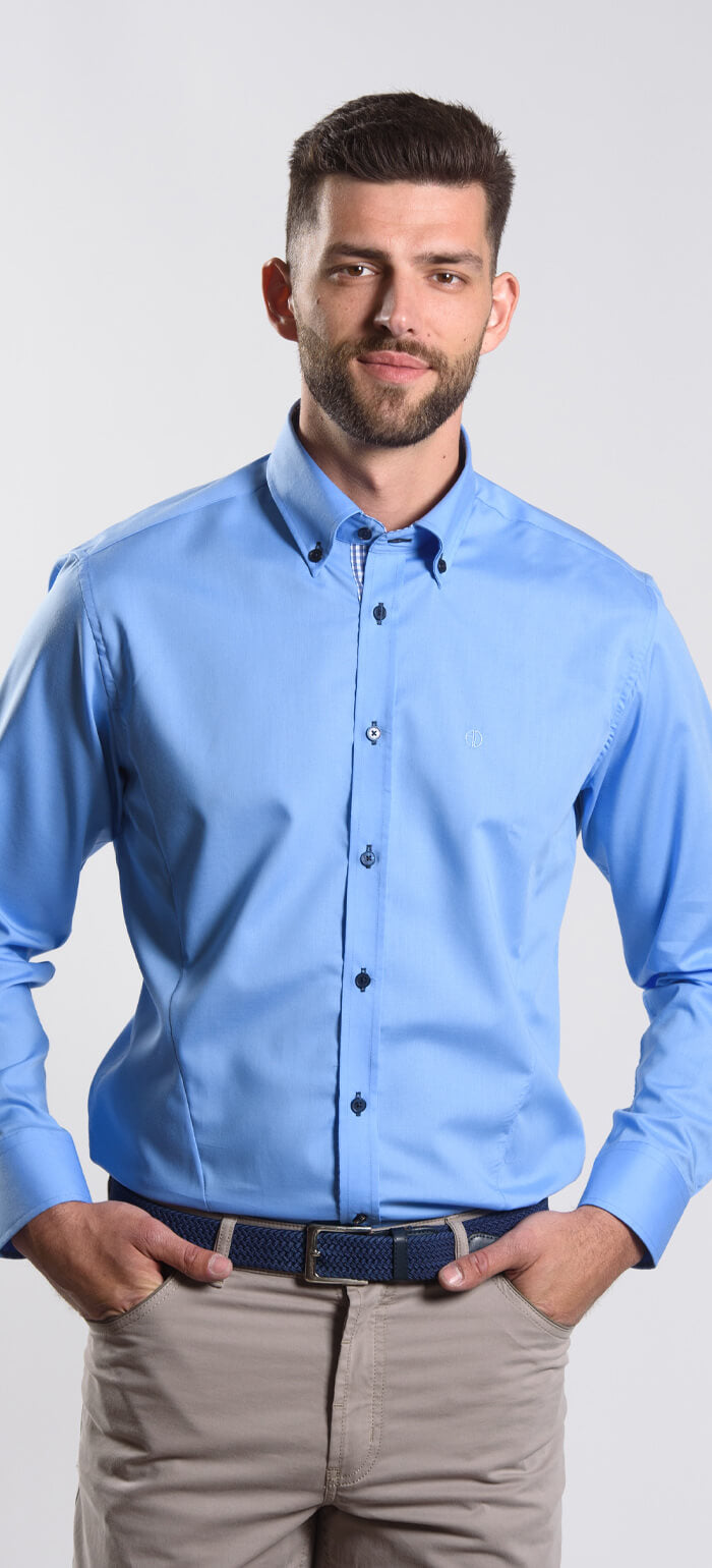 Blue Extra Slim Fit Shirt