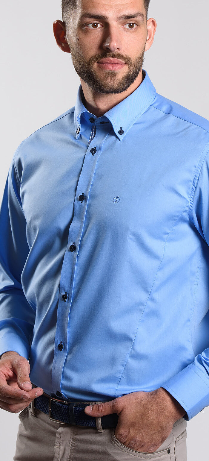 Blue Extra Slim Fit Shirt