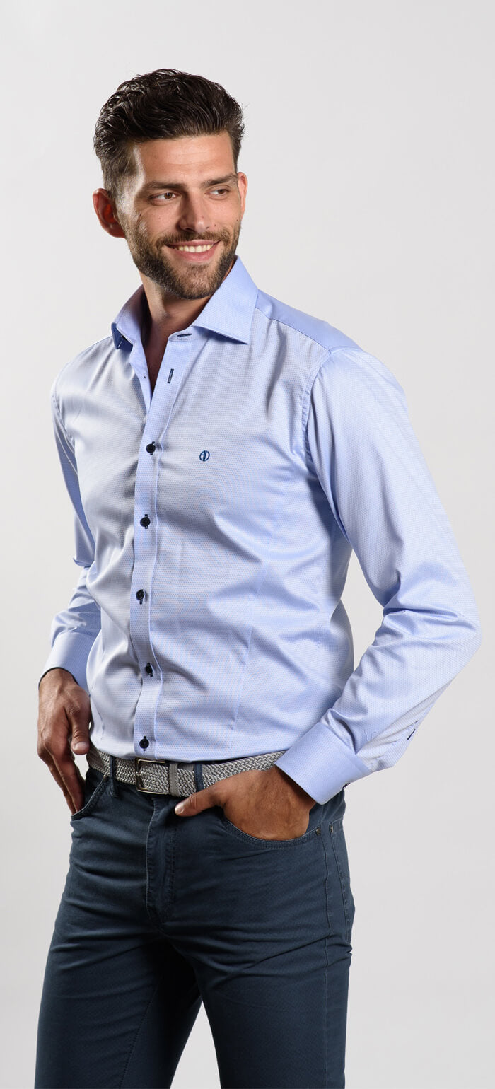 Blue Extra Slim Fit Shirt