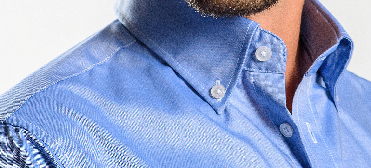 Blue Slim Fit Shirt