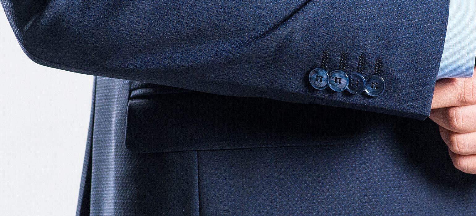 Blue Slim Fit Suit XL