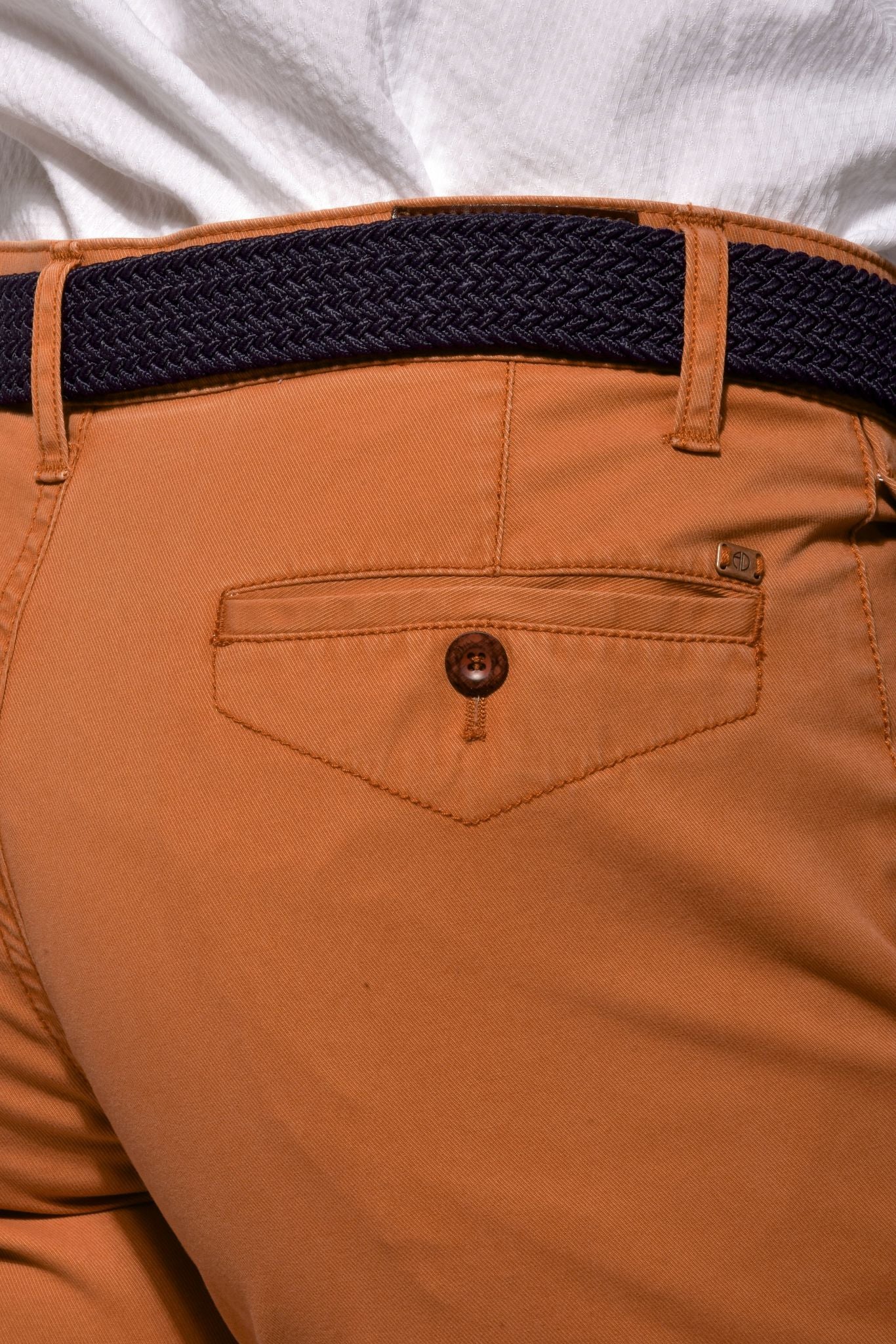 Orange chinos
