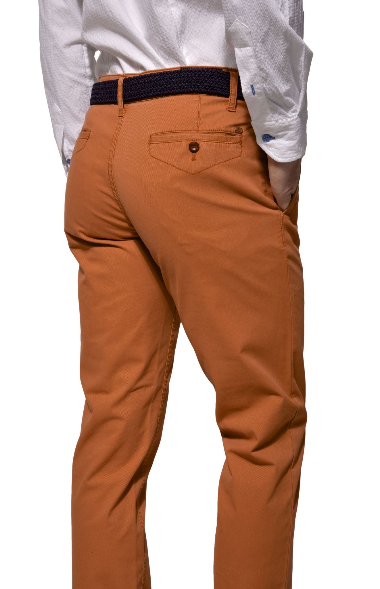 Orange chinos