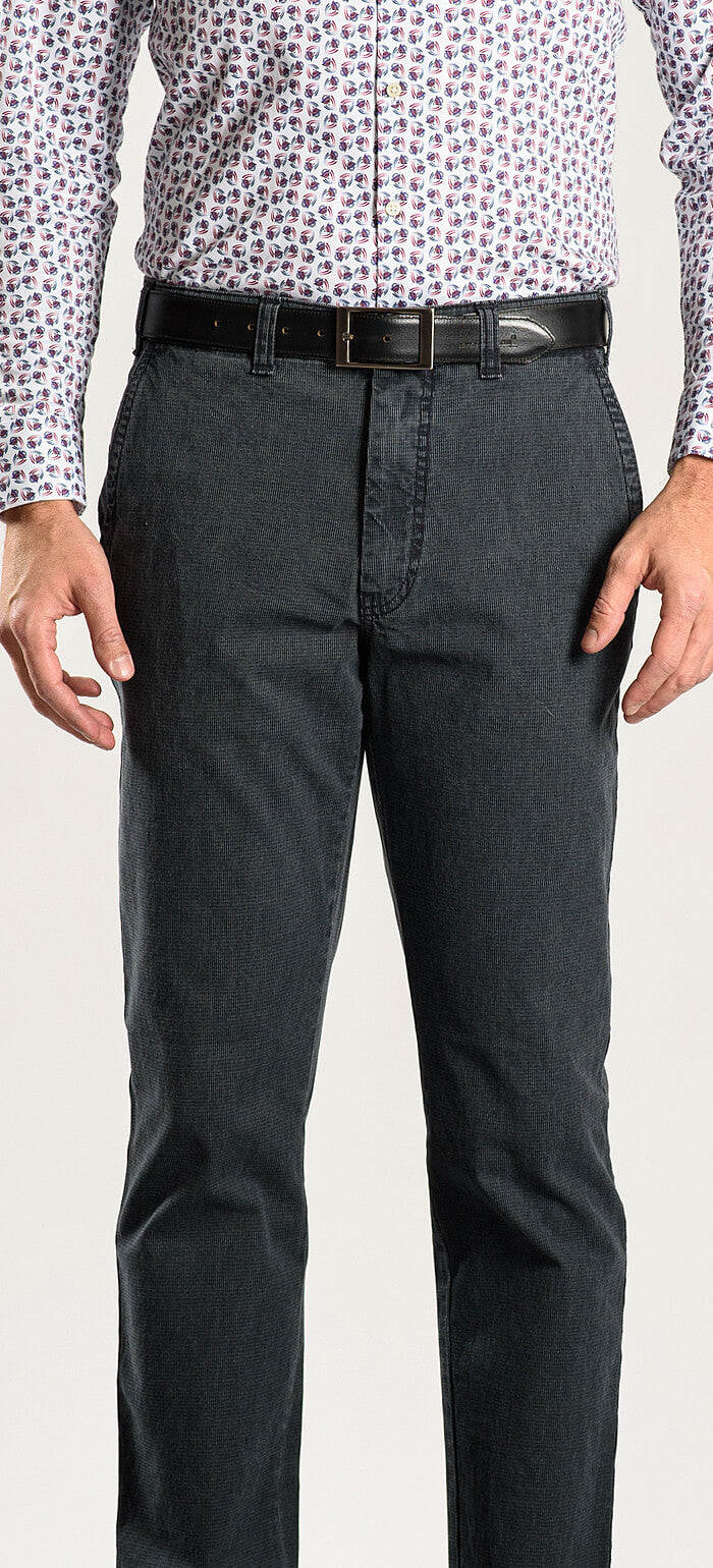 Grey cotton trousers