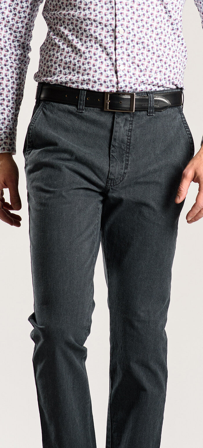 Grey cotton trousers