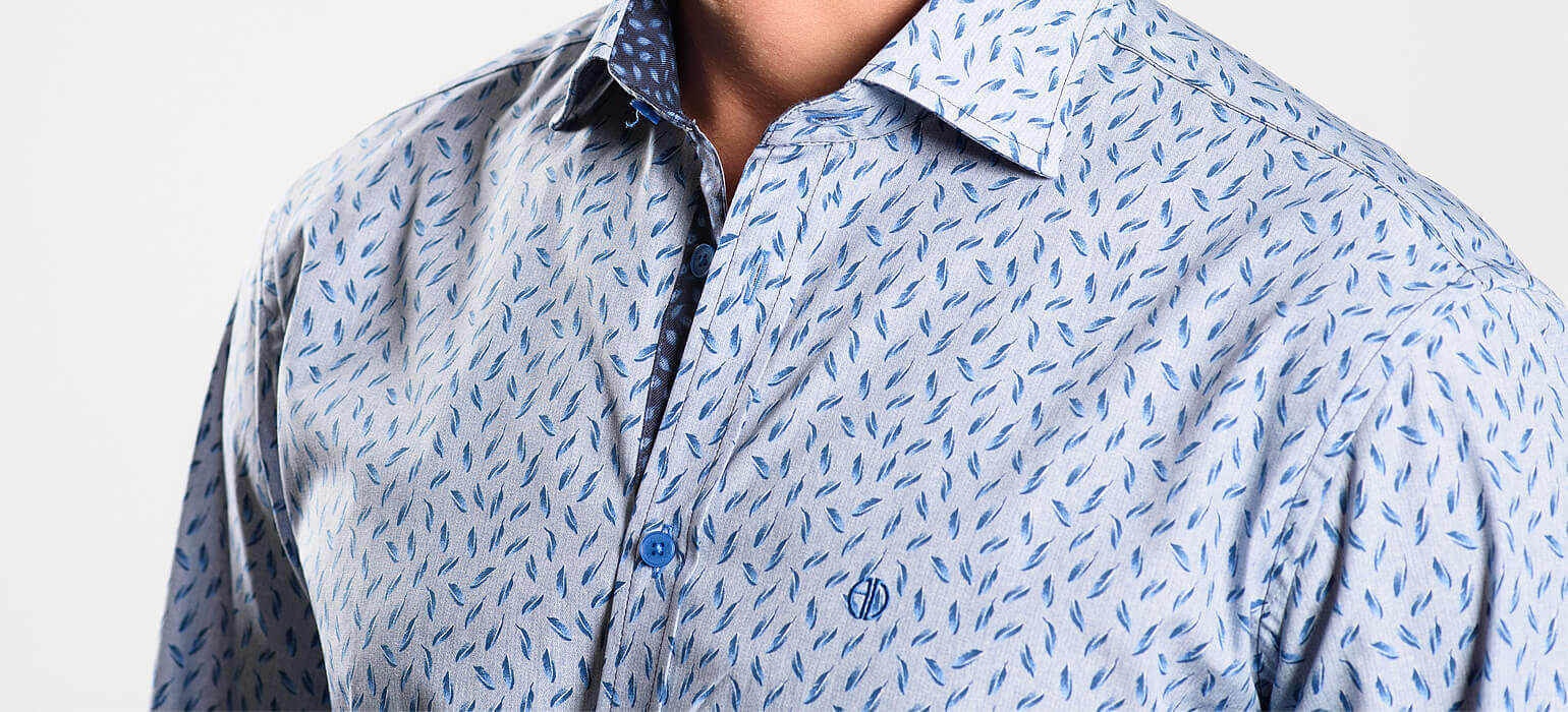 Grey-blue Extra Slim Fit shirt