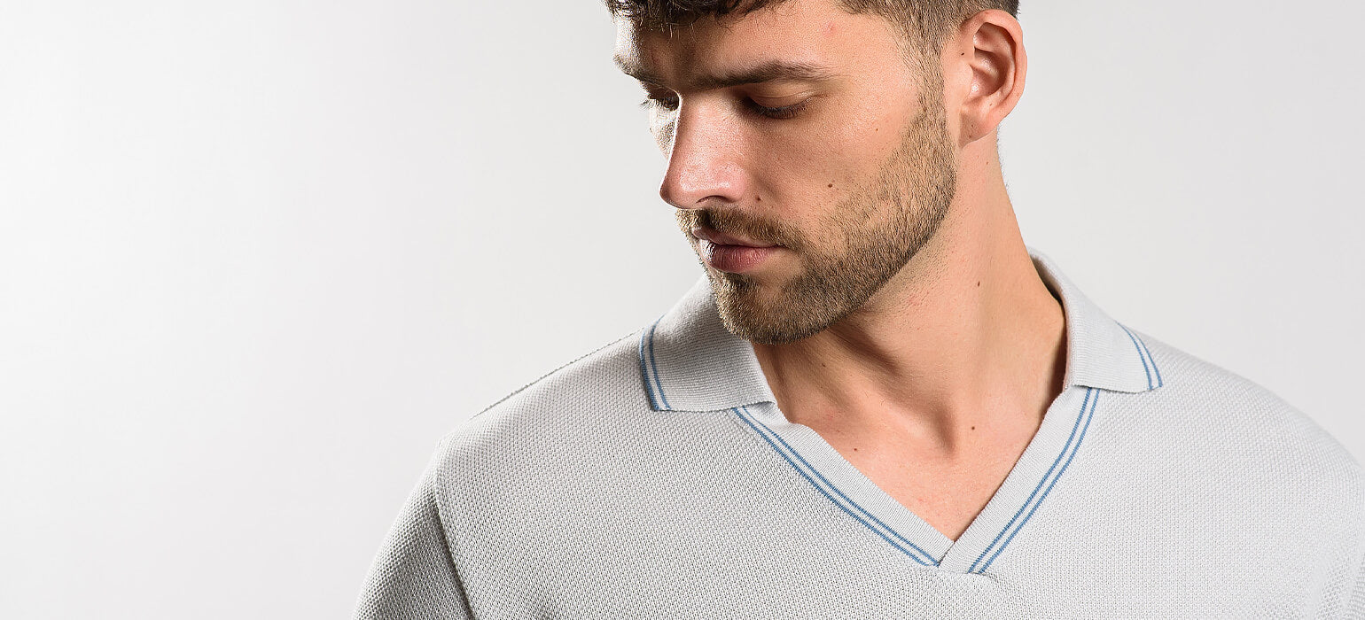 Grey cotton pullover