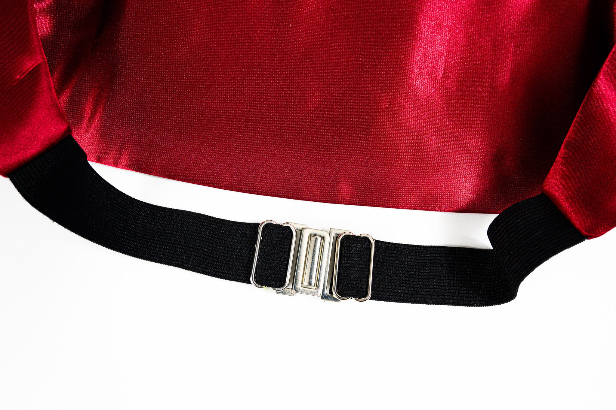 Burgundy sash and bow tie set