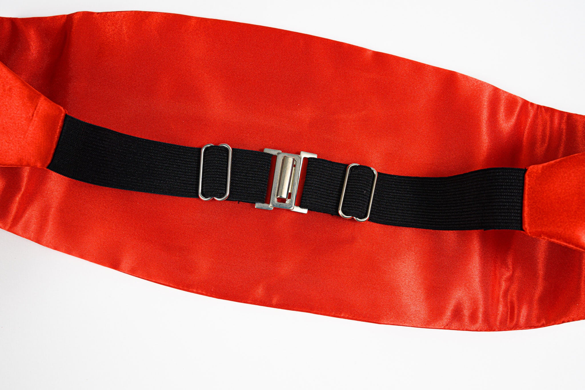 Red sash and bow tie set