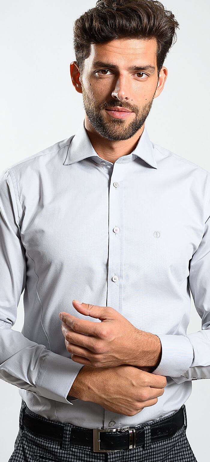 Grey Extra Slim Fit Shirt