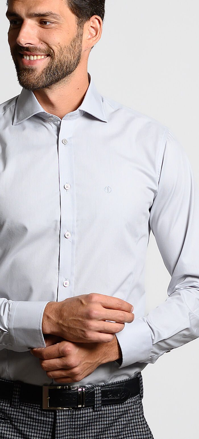 Grey Extra Slim Fit Shirt