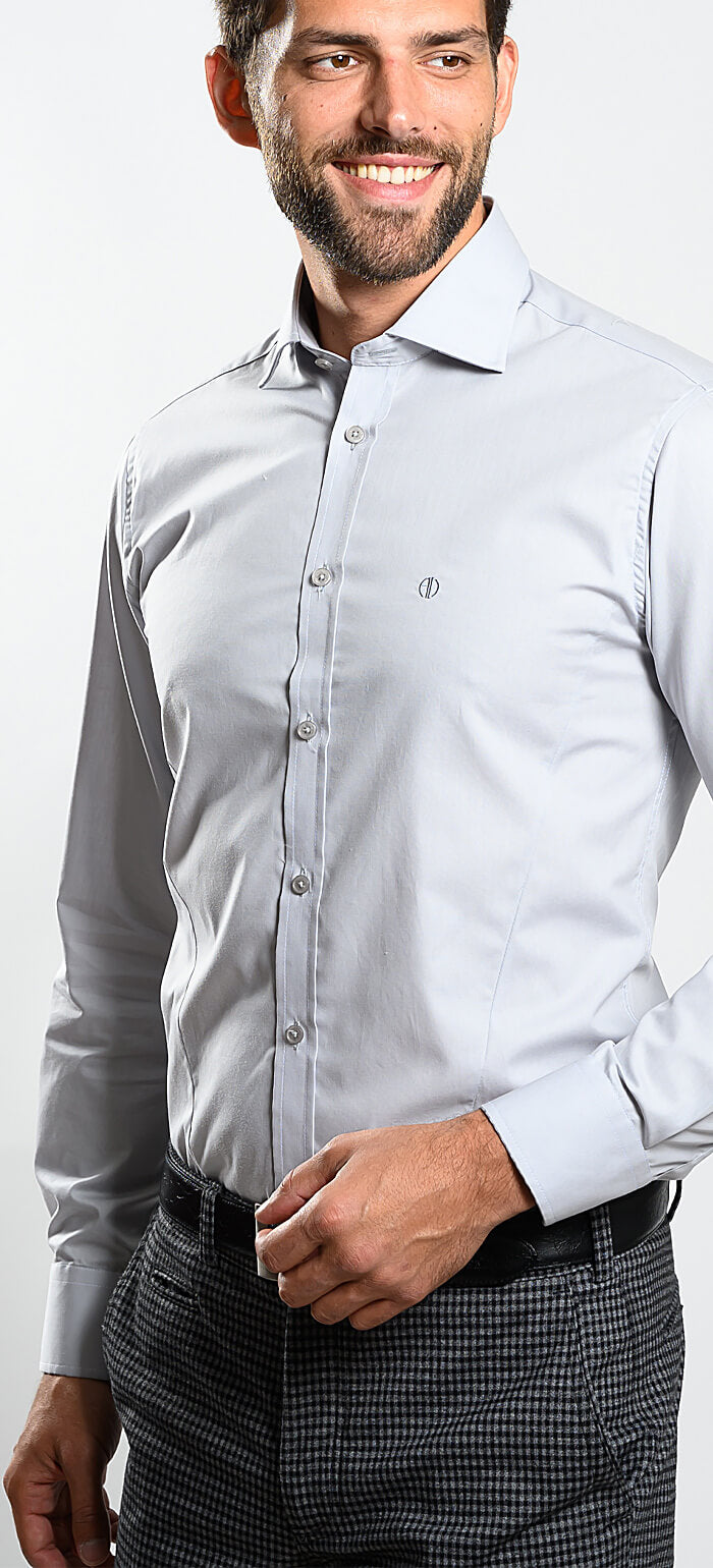 Grey Extra Slim Fit Shirt