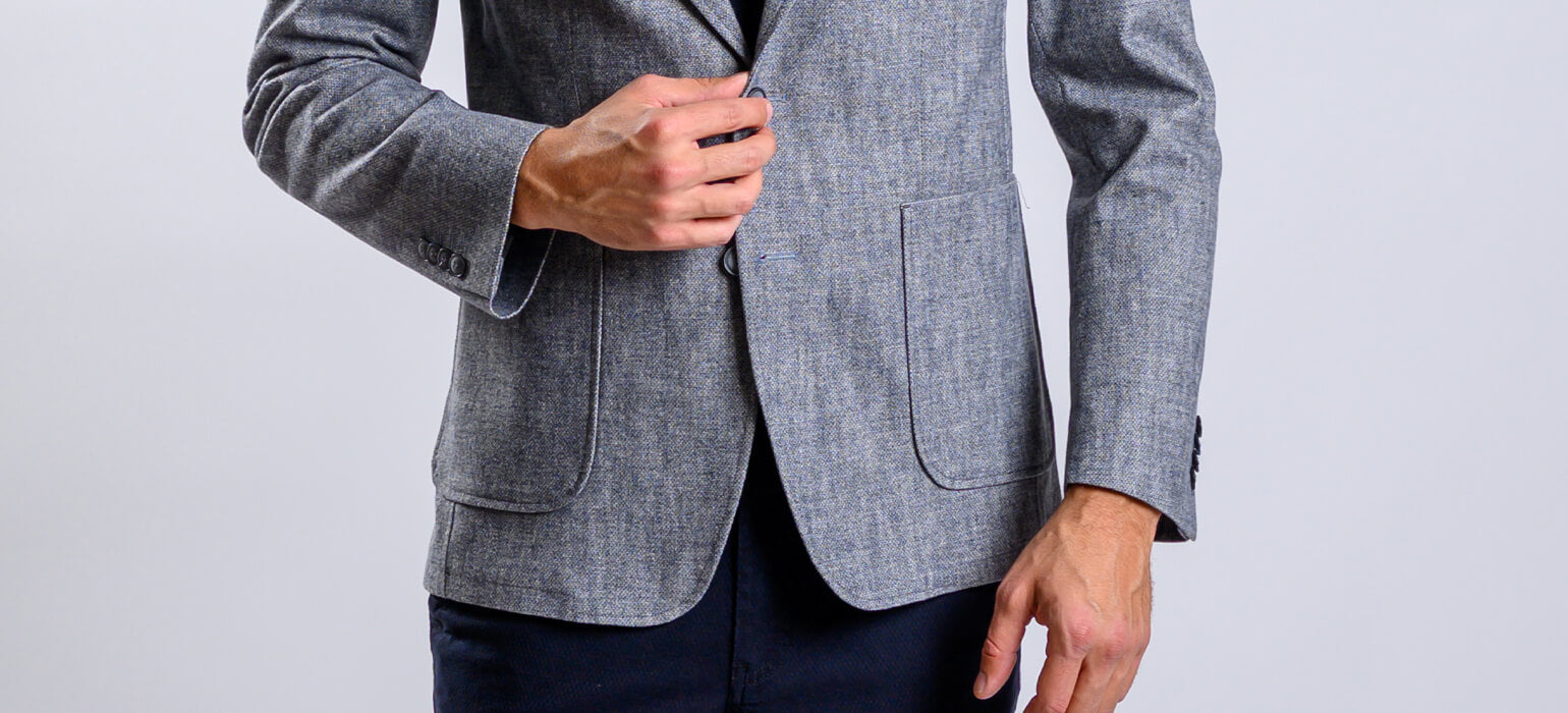 Grey cotton jacket