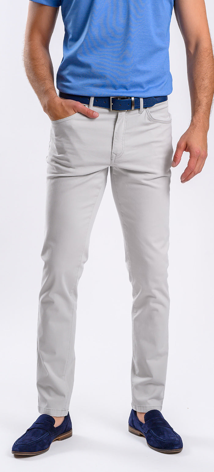 Grey casual pants