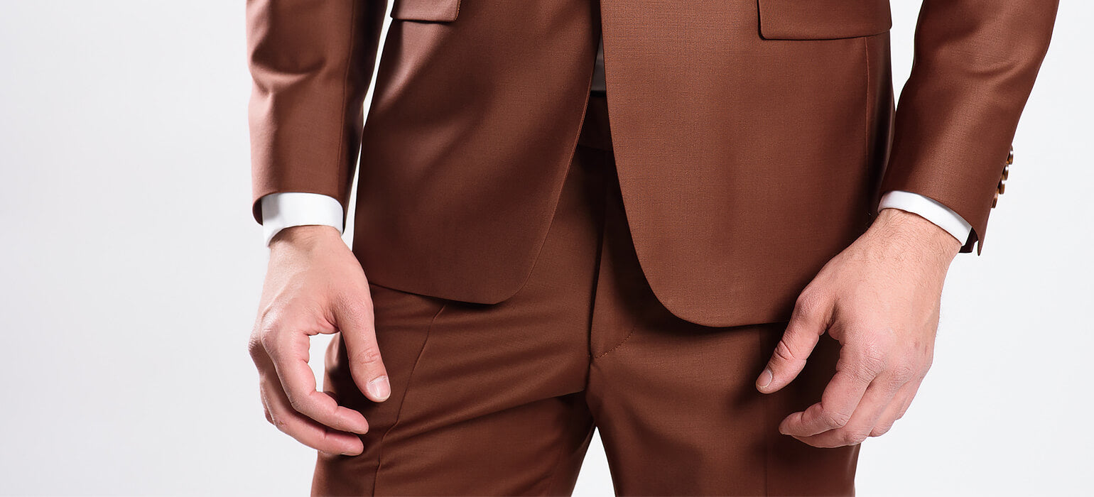 Cinnamon Wedding Slim Fit Suit