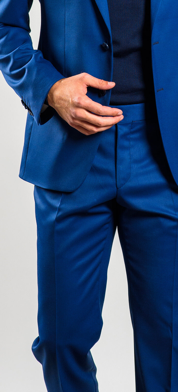 Slim Fit Royal Blue Suit XL