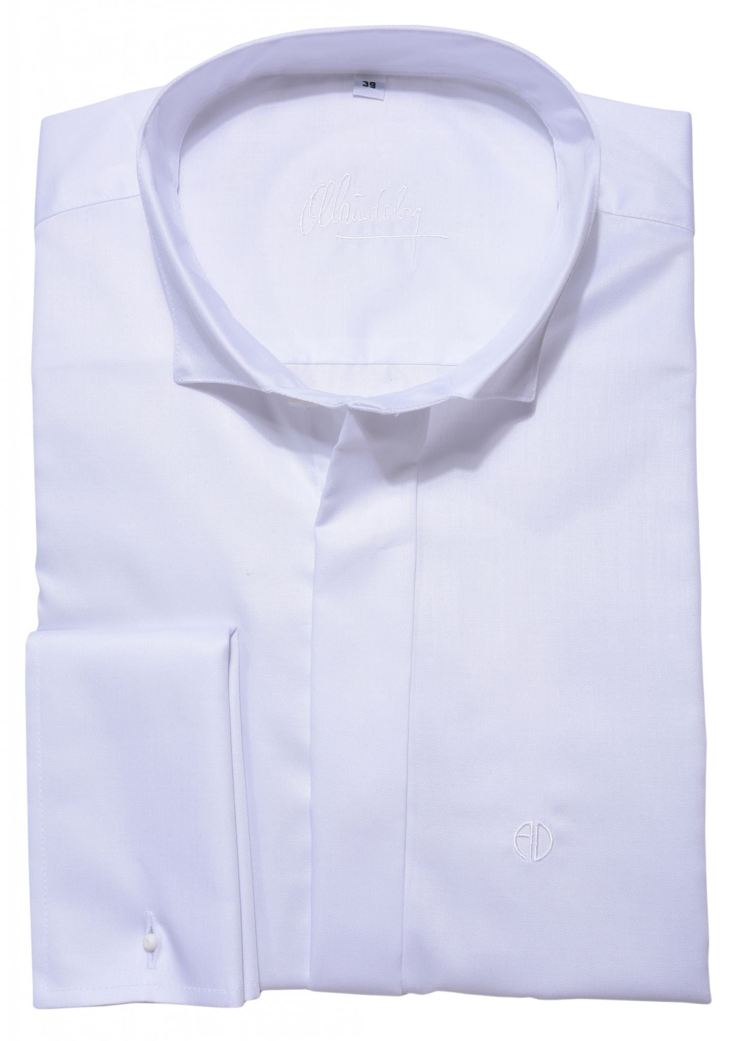 Slim fit tuxedo shirt