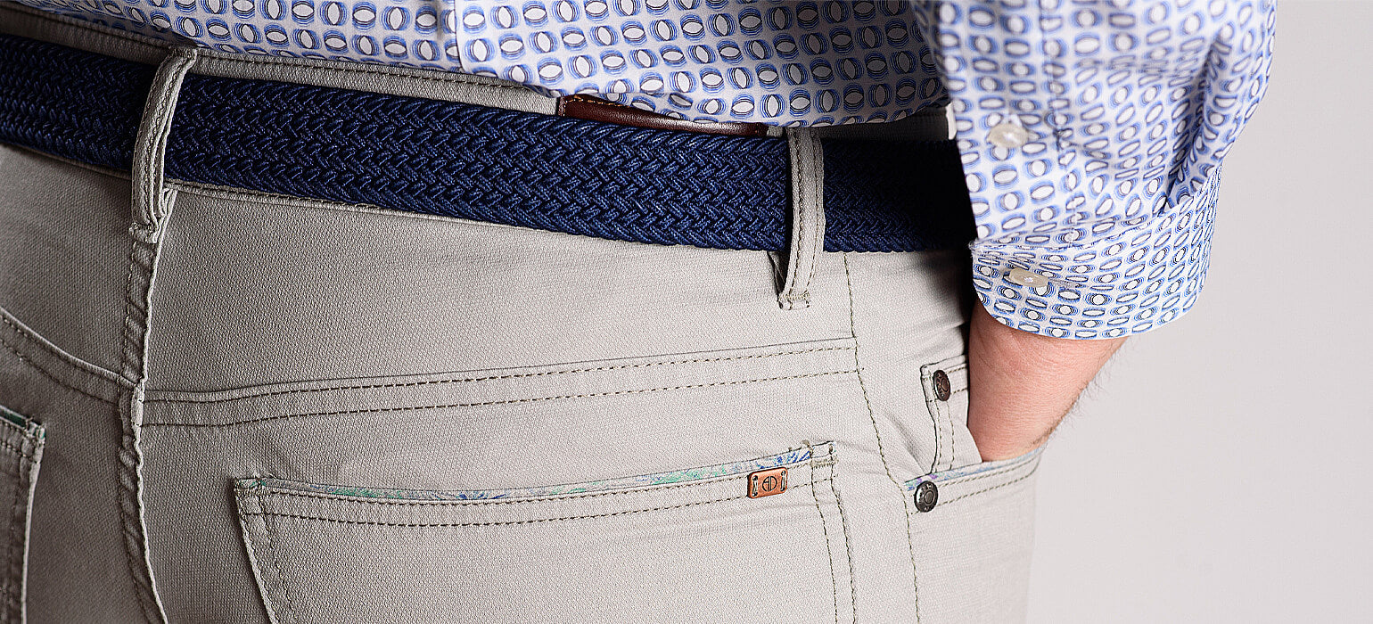 Skinny pale grey jeans