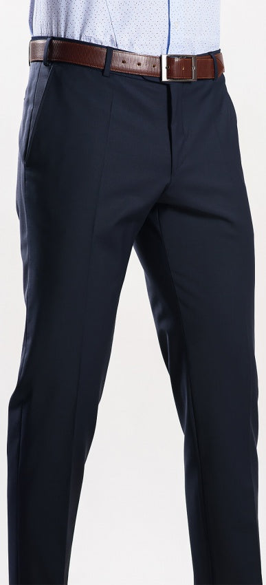 Navy blue basic suit trousers size XL