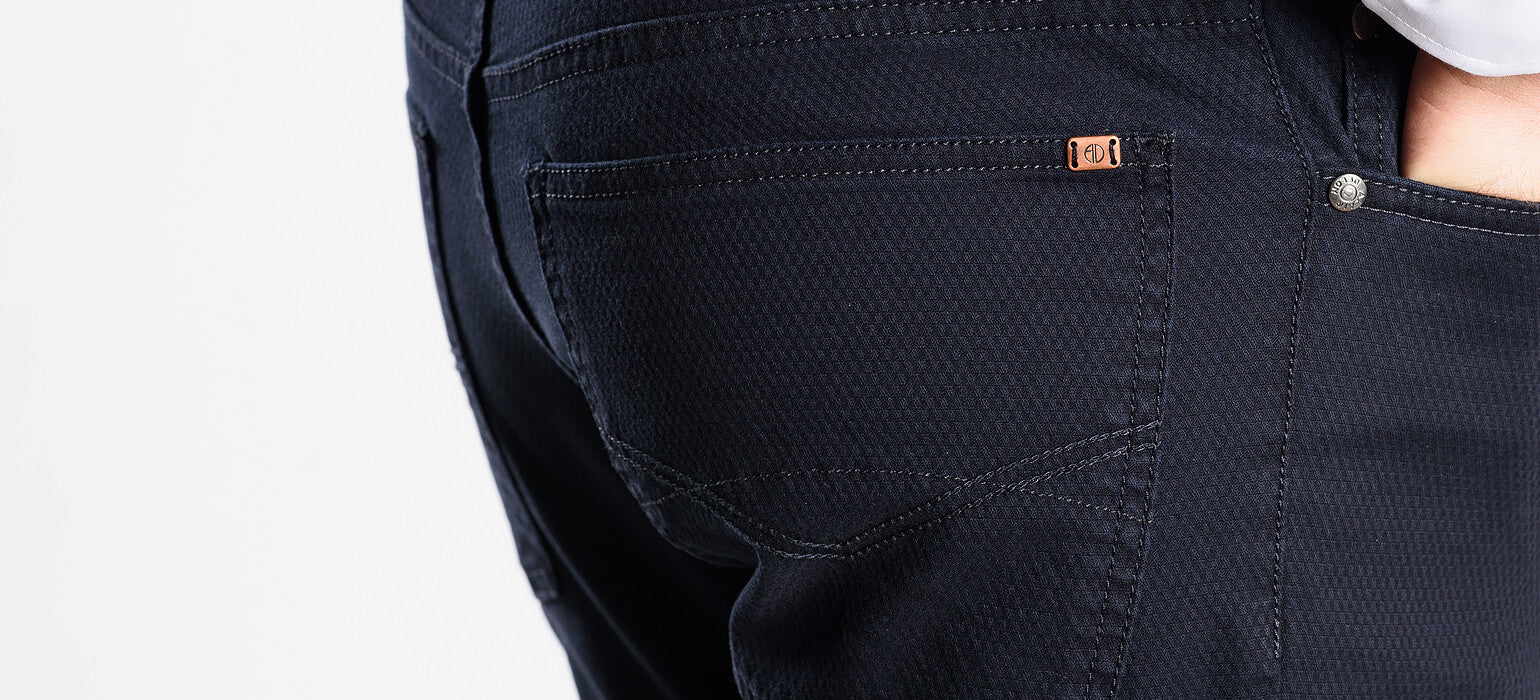 Dark blue denim pants