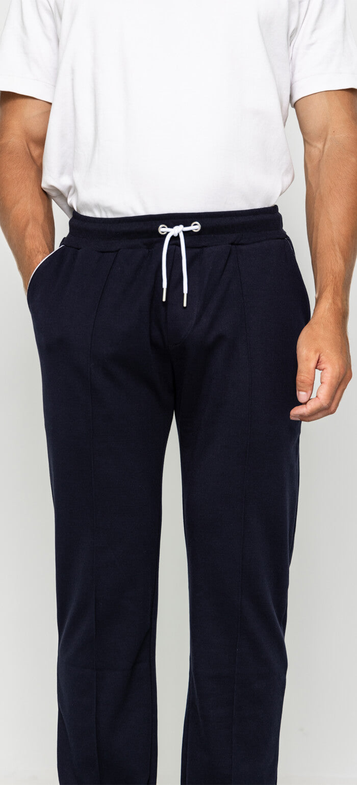 Navy blue sweatpants