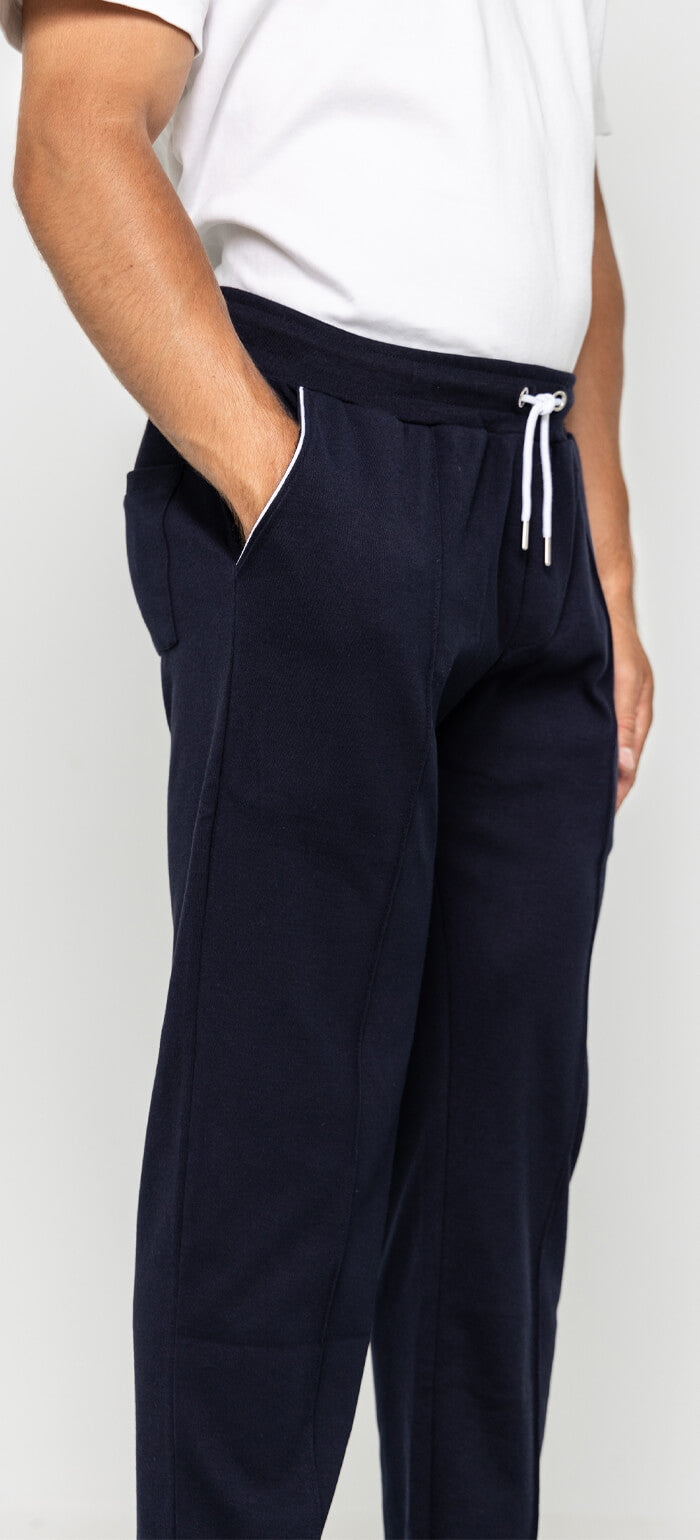 Navy blue sweatpants