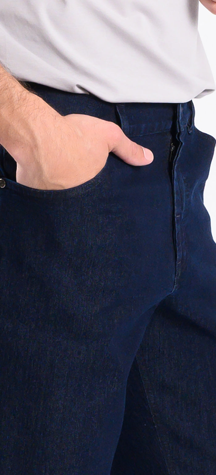 Navy blue casual pants