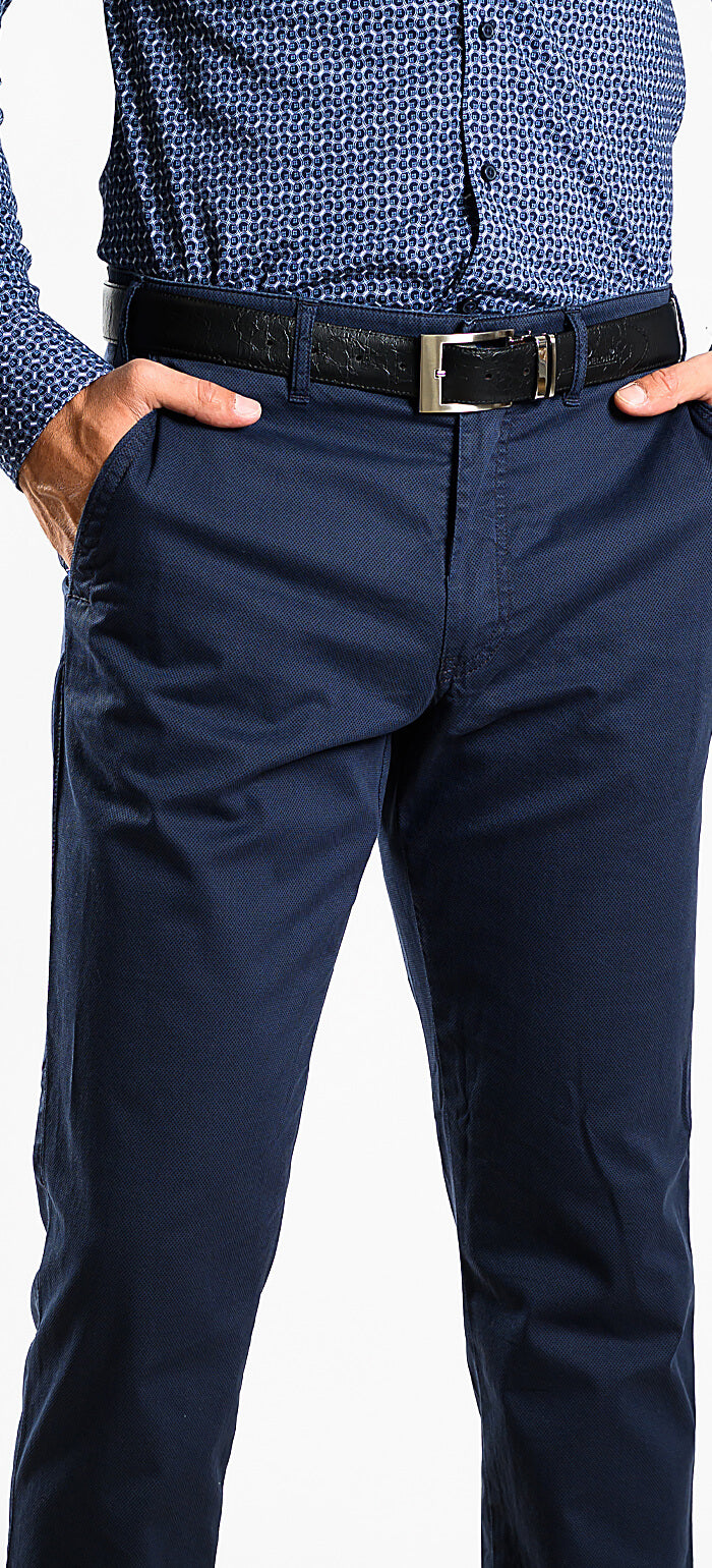Navy blue casual pants