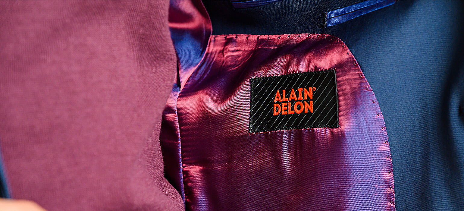 Navy Blue Slim Fit Suit - XL Size