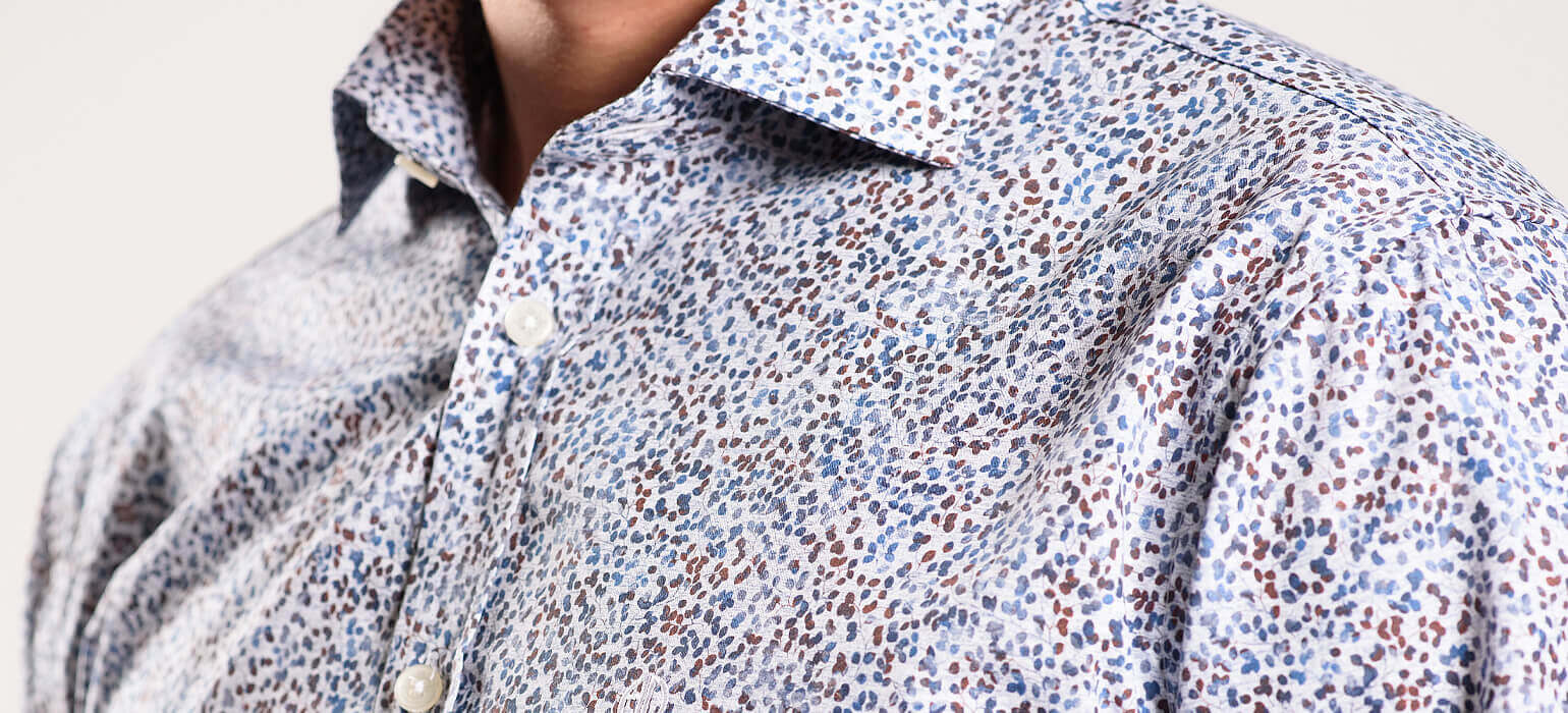 Casual Extra Slim Fit Shirt with Pattern