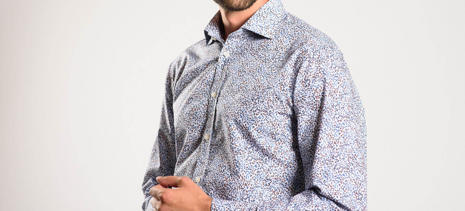 Casual Extra Slim Fit Shirt with Pattern