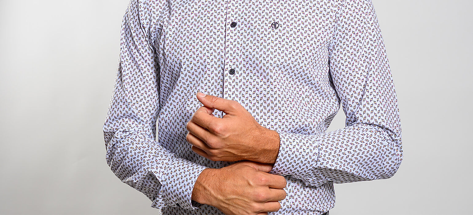 Patterned Casual Extra Slim Fit Shirt