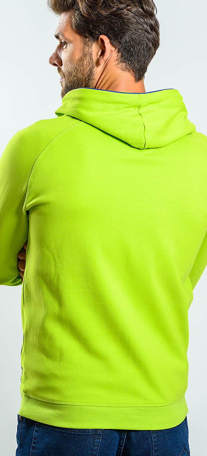 Green sports sweatshirt
