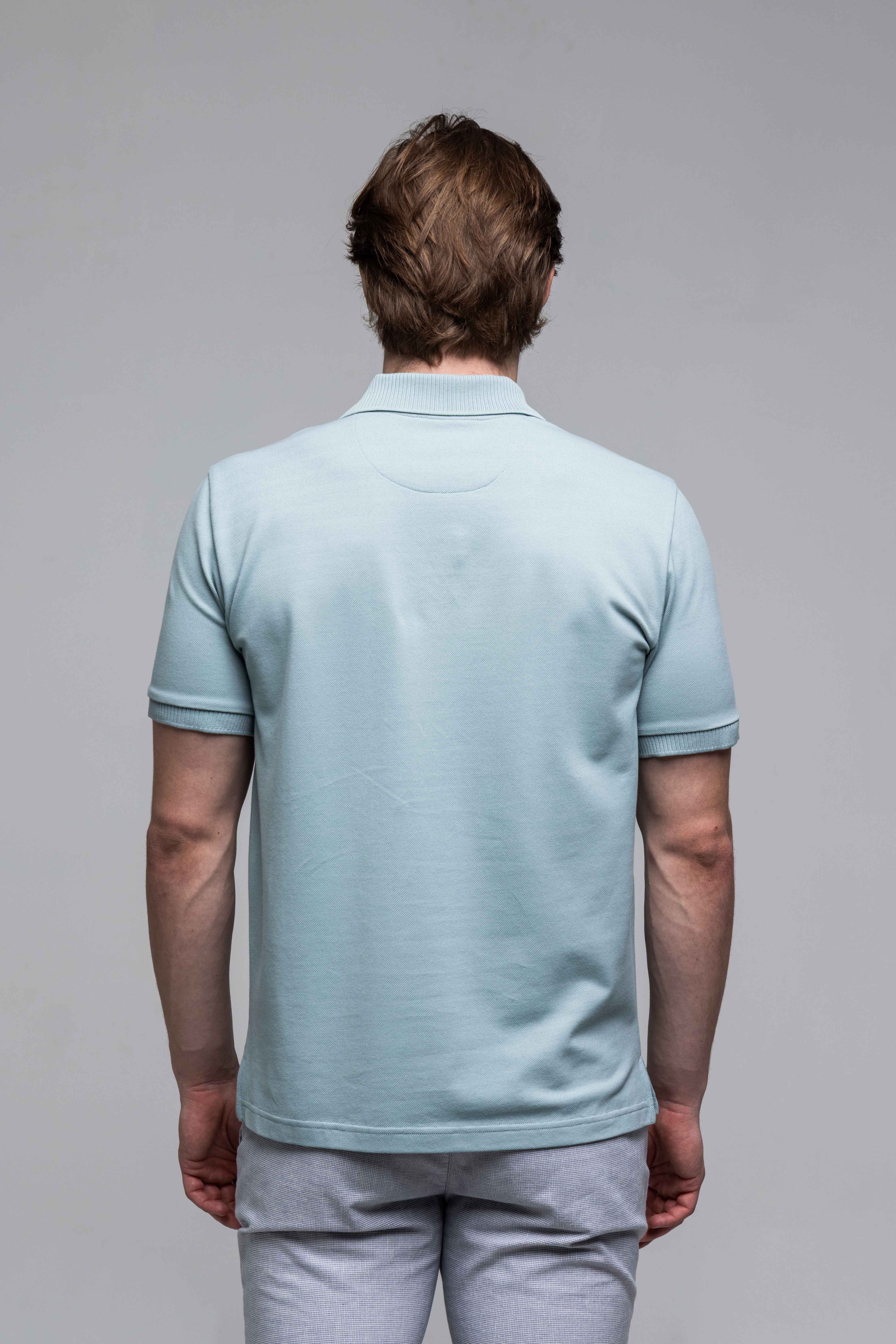 Mentolová polokošeľa