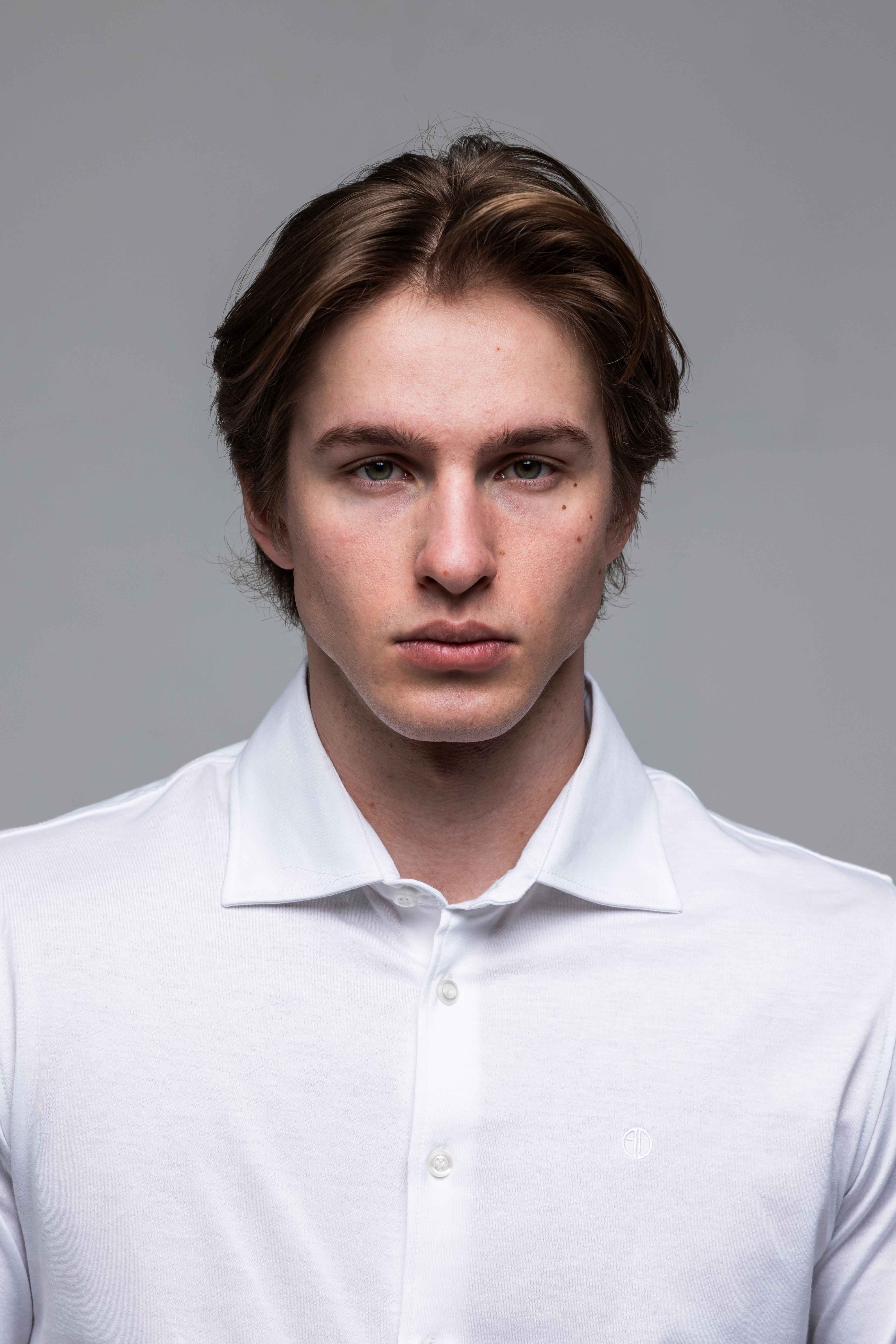 White Stretch Extra Slim Fit Shirt